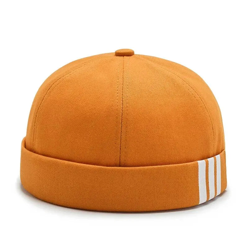Guppi Hat Female Niche Tide Korean Version Of Japanese Hip-Hop Hat Personality Beanie Round Hat Sailor Landlord Hat Man