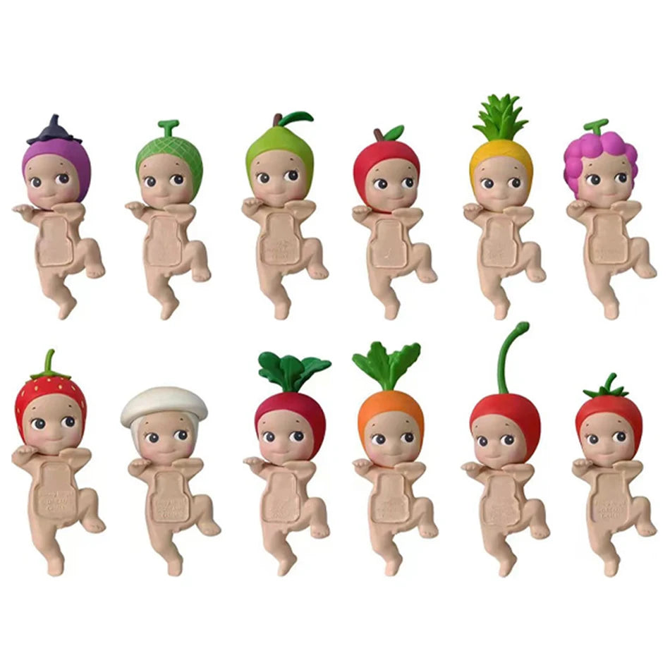 Sonny Angel In Stock Lying Down Hippers Action Figures Cute Mysterious Surprise Toy Anime Model Doll Children Christmas Gifts