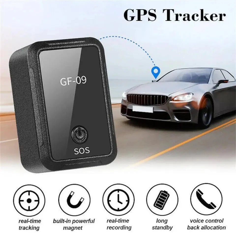 GF09 GSM Tracker with Voice Recording Free LiveLBS WlFl Location Tracking APP Auto Callback SpyDevice for Girlfriend