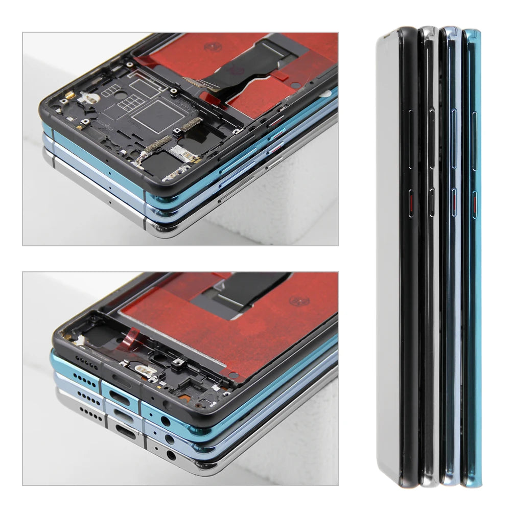 6.1'' Super AMOLED Display For HUAWEI P30 LCD Display Touch Screen Digitizer Assembly For Huawei P30 ELE-L29 L09 AL00 TL00 L04