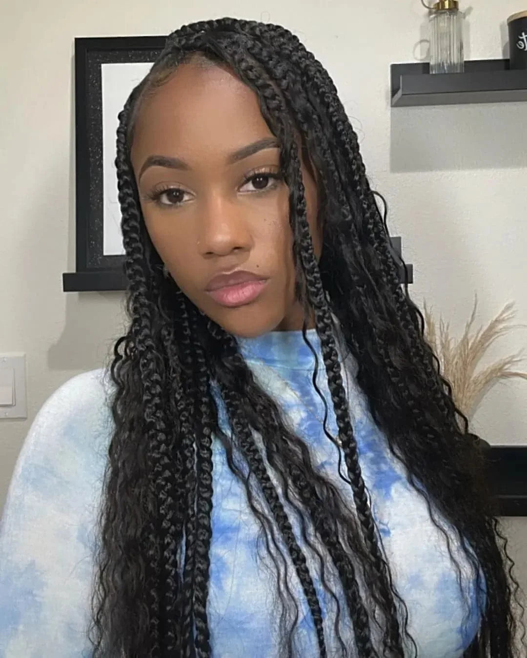 Boho Braids Human Hair Curly Bulk Hair For Braiding Burgundy No Weft Curly Hair Bundles Honey Blonde for Boho Braid Hair