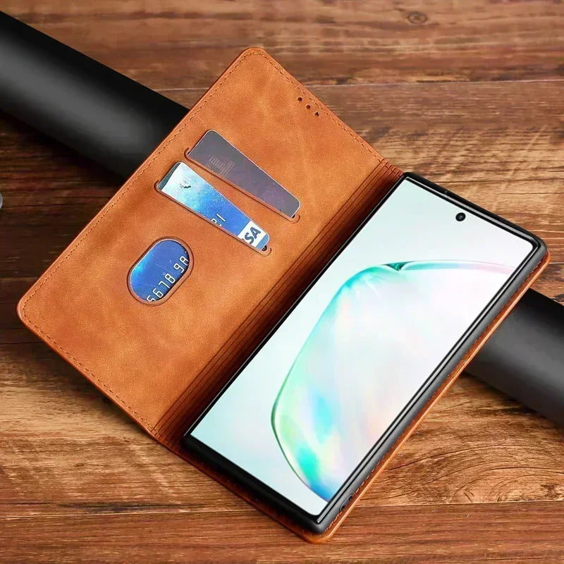 Flip Wallet Case For XiaoMi Poco C65 C51 C50 C40 F5 M6 M5s M4 M3 M2 F5 X5 X6 X4 GT X3 Pro NFC Pocophone F1 Leather Protect Cover