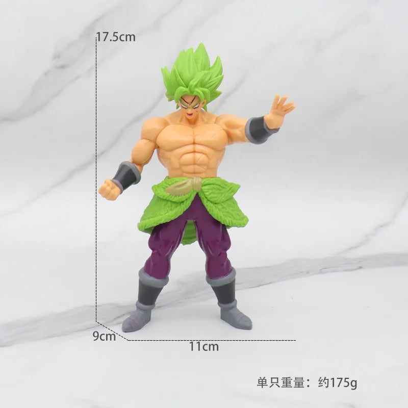 Dragon Ball Z Super Saiyan Anime Figurine Model GK Rose Goku Action Figure DBZ Gohan Figures Vegeta Statue Collection Toy Figma