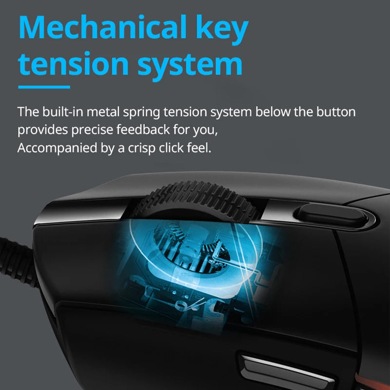 Logitech G102 Mouse Original Ergonomic Mouse Optical 8000DPI 16.8M Color LED Customizing 6 Buttons Wired Pc Gaming Accessories