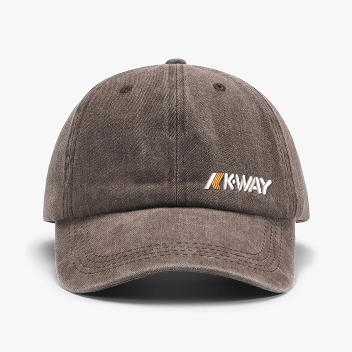 1 "Kway"embroidery printed baseball cap outdoor fashion accessory hat, adjustable, lightweight, unisex, as a holiday gift