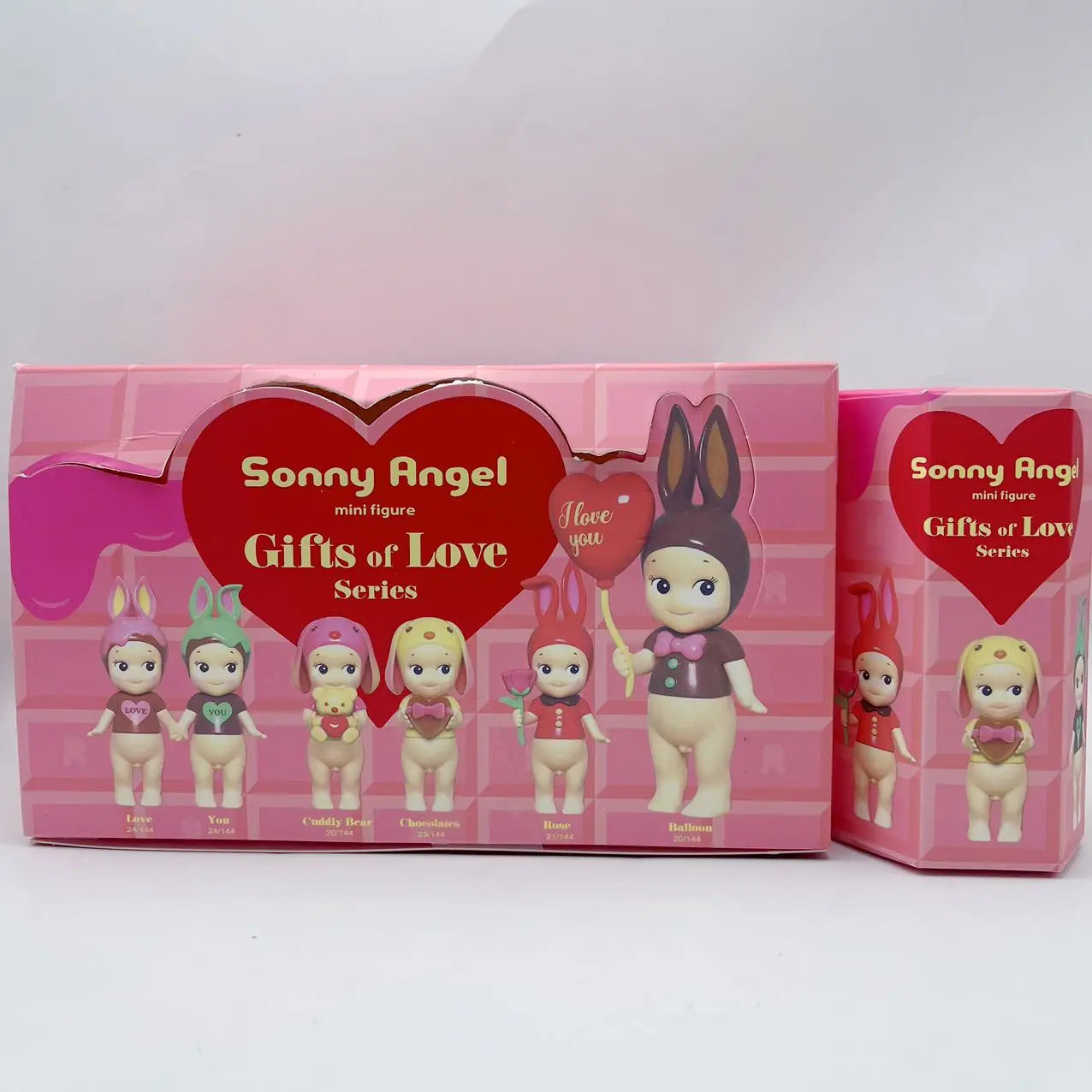 New Hot Sonny Angel Gifts Of Love Series Model Limited Collection Figure Cartoon Desktop Blind Box Xmas Valentine'S Day Gift Toy