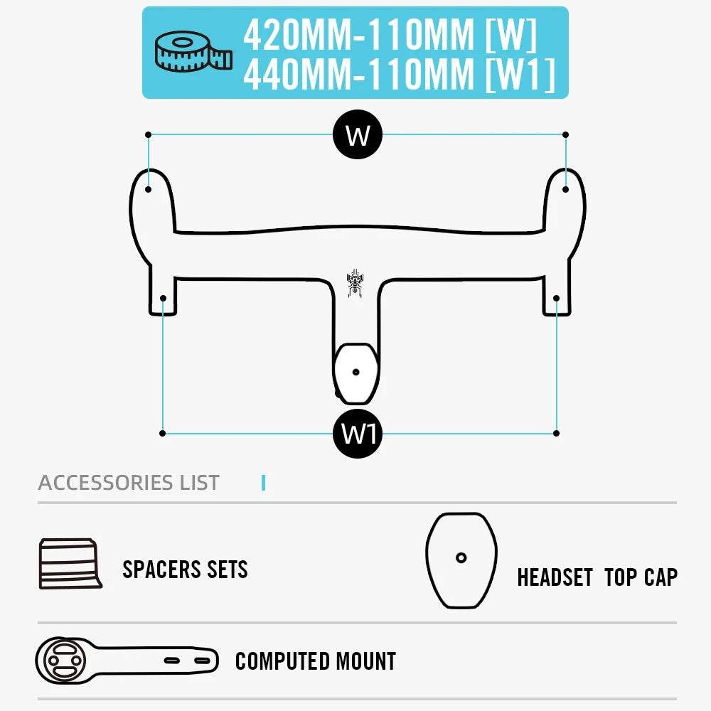 LEXON VERO Full Carbon Road Bike Handlebar Full Inner Cable Urltra-Light Bicycle Racing Handlebars Cycling Product Accessories