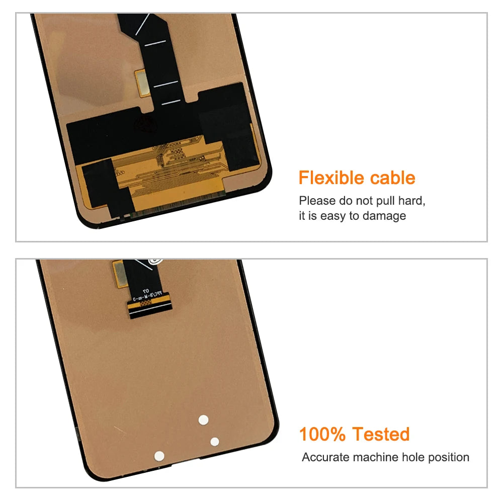 AMOLED For Xiaomi Mi Mix 3 LCD Display Touch Screen Digitizer with Frame 6.39" For Xiaomi Mix3 5G  M1810E5A Screen Replacement