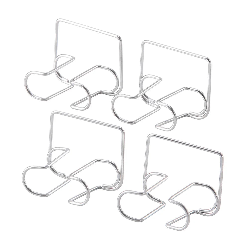 4Pcs Dental Cotton Roll Clip Stainless Steel Autoclavable Cotton Roll Holder For Dentist Clinic Dentistry Lab Supplies Tools