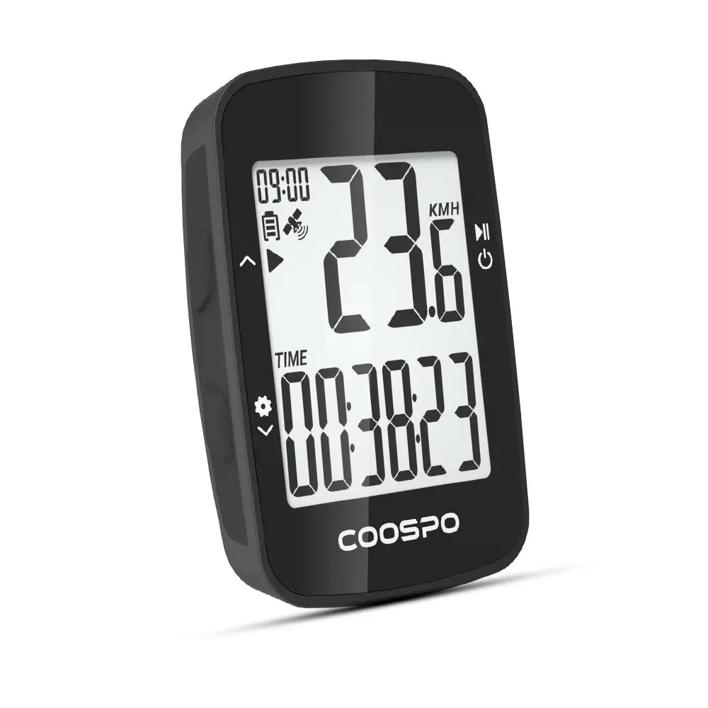 COOSPO BC26/BC107 Bike Computer GPS Wireless Bicycle Cycling Odometer Speedometer 2.4"FSTN Bluetooth5.0 ANT+ Waterproof GPS BDS