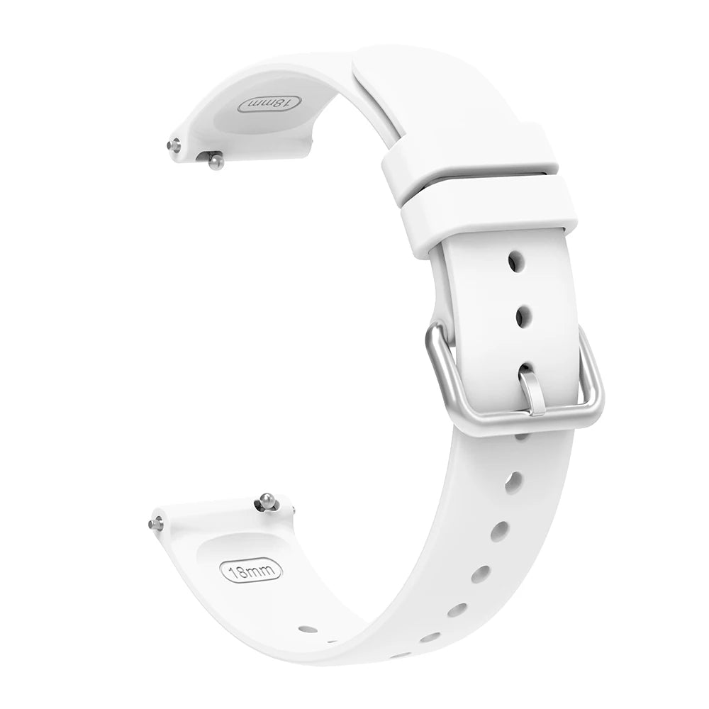 For Xiaomi Watch S4 41mm Silicone Strap Band Wristband 18mm Correa For Huawei Watch GT 5 4 41mm/Watch5 42 Accessories Watchband