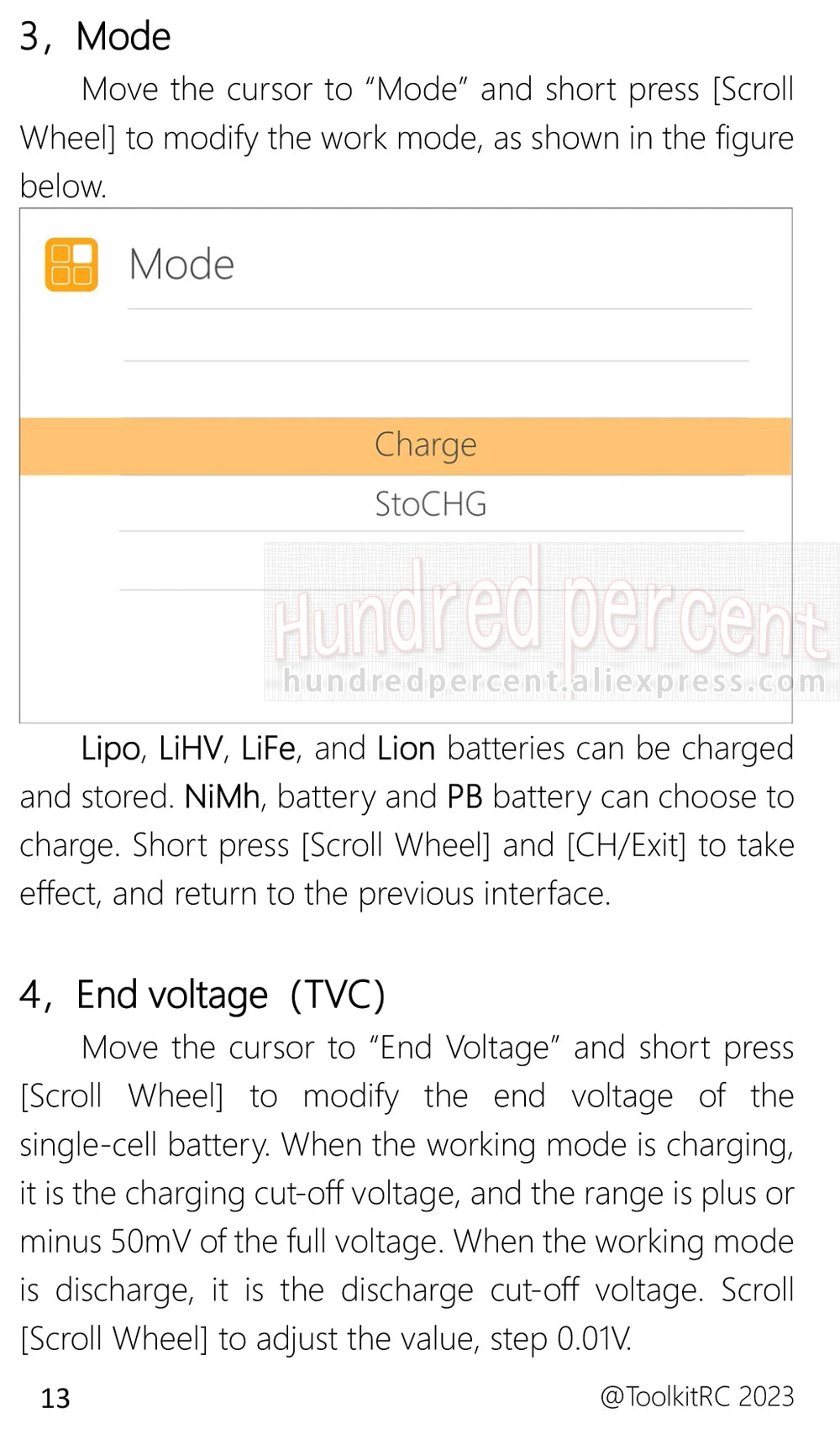 ToolkitRC Q6AC Charger AC 400W/DC 1000W 4CH output Built-in 65W USB A/TYPEC Output ,LiPo, 1-6S，NiMH 1-16S,PB 1-10S Charger IPS