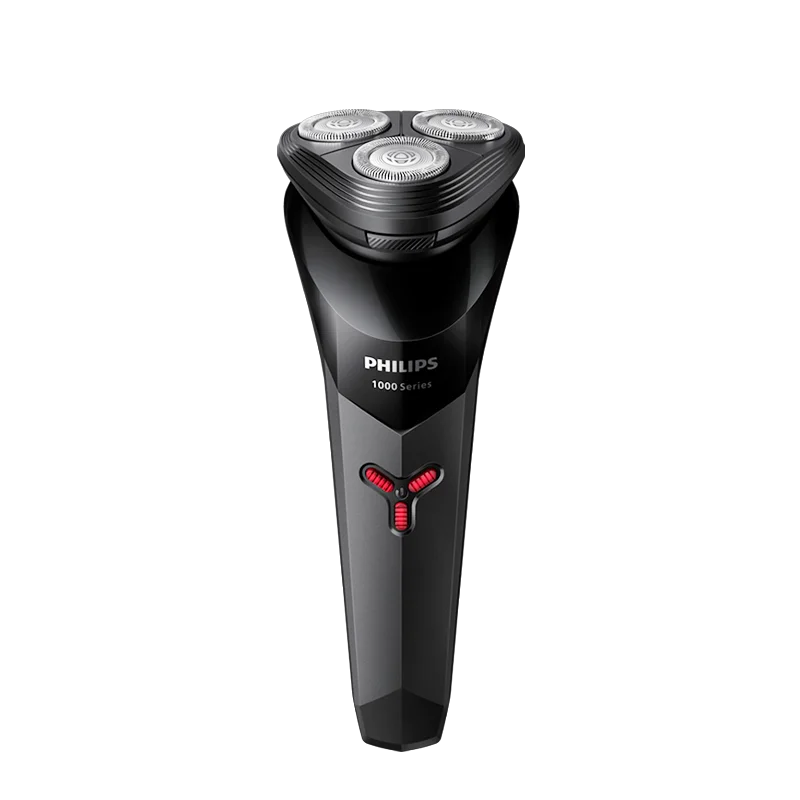 PHILIPS S1113 Electric Shaver USB Charge Stainless Steel PowerCut Blade Razor Triple Floating Head Men Fast Shave Beard Trimmer