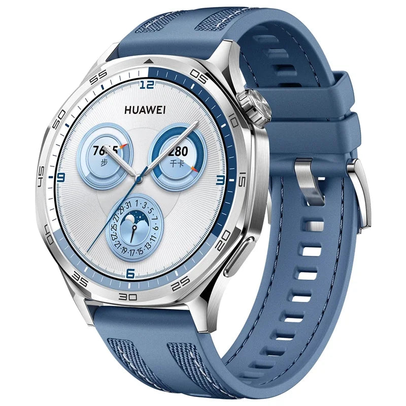Official Nylon Strap For HUAWEI WATCH GT 5 4 46mm/Watch 6 4 5 Pro GT 3 2Pro 46mm 42mm Composite Silicone 20mm 22mm Band Bracelet