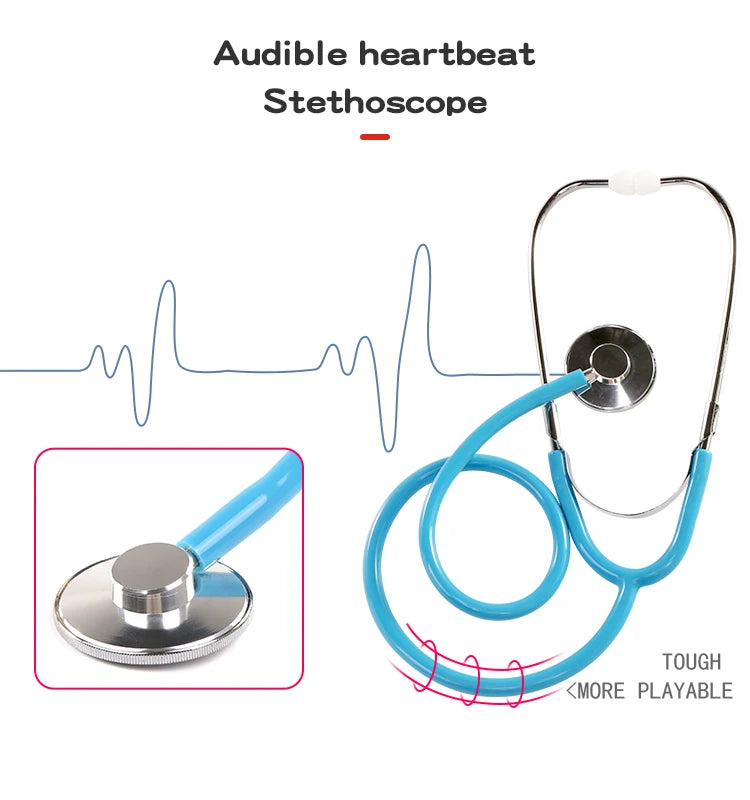 Children's wooden makeshift home simulation medicine box doctor set nurse boy girl baby role-playing toy