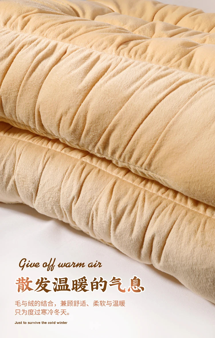 New car seat cushion single piece backless, autumn and winter universal plush anti slip cushion, warm pad three piece set