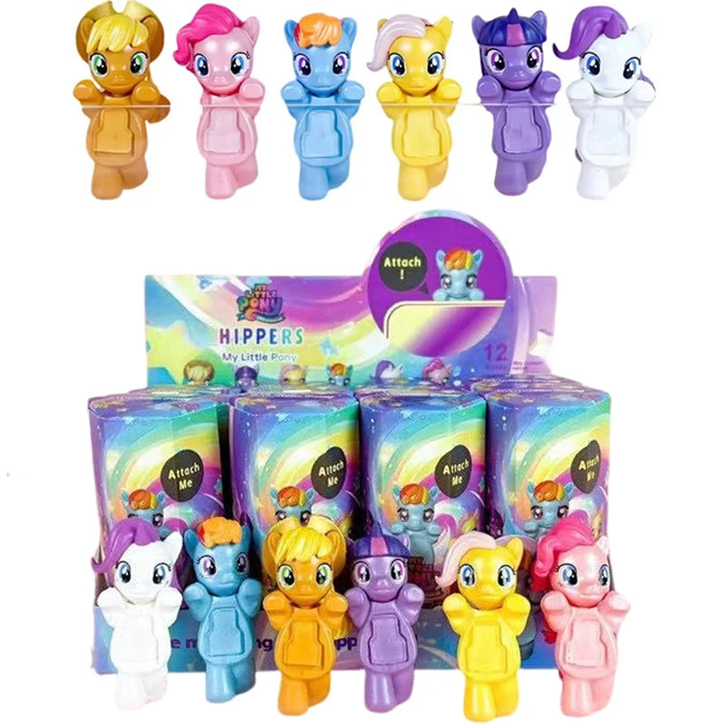 My Little Pony Sonny Angel Blind Box Anime Figures Ornament Collectible Toys for Fans Kids Christmas Decorations