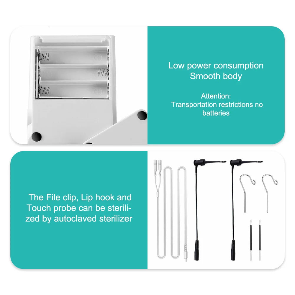 Mini Dental Endo Apex Locator Root Canal Measurement Endodontic Instrument ELIJAH Micropex Dentistry Root Canal Located Device