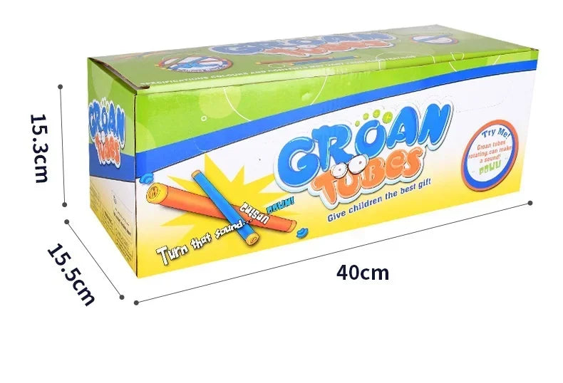 Halloween Children's Toys Magic Sound Wand Monster Sound Whistle Plastic Tube Fart Tube Prank Spoof Swizzle Stick Toy