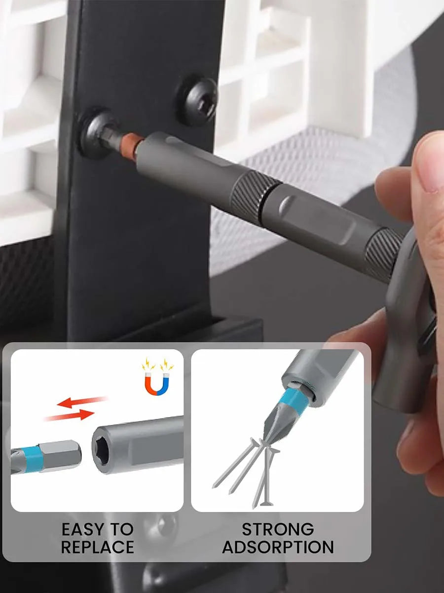 VMAN 24in1 RS1 Multi-Purpose Ratchet Screwdriver Set 24 in 1 S2 Steel Magnetic Screwdriver Bits Repair Tools