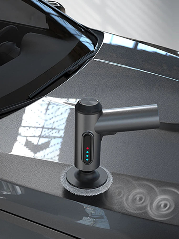 Car Polisher Handheld Wireless Polisher Car Polishing Waxing Machine Power Tool for Car Body Cleanig Waxing Repair
