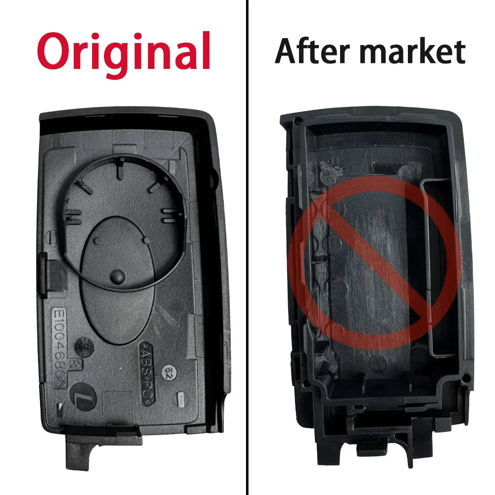 YOCASTY Replacement OEM For Land Rover Discovery Ranger Rover SPORT EVOQUE Jaguar XF XJ EX Smart Key Shell Case FCCID KOBJXF18A