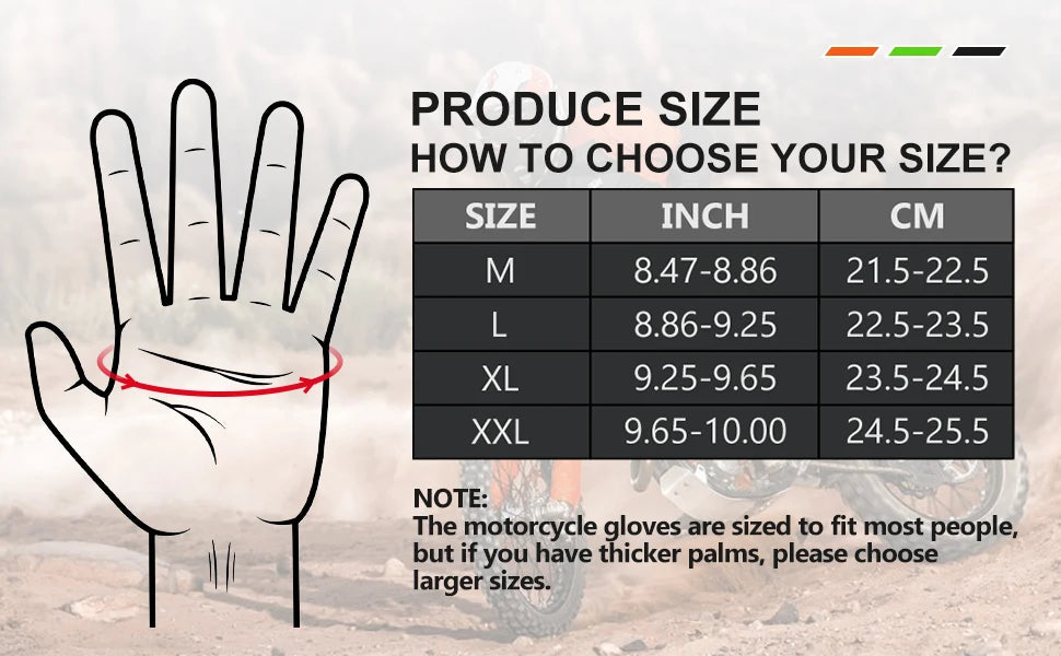Riding Motorcycle Gloves for Kawasaki KTM Duke 390 Ducati Men Women Cycling Bicycle Protective Gear Racing Motorcross GUantes