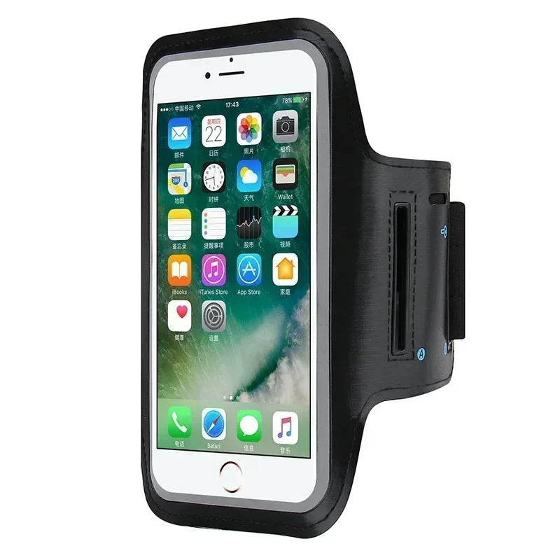 Mobile Phone Armband Outdoor Sports Smart 5.5inch phone Holder Gym Running Phone Bag Arm Band Cases for Samsung iPhone Holder