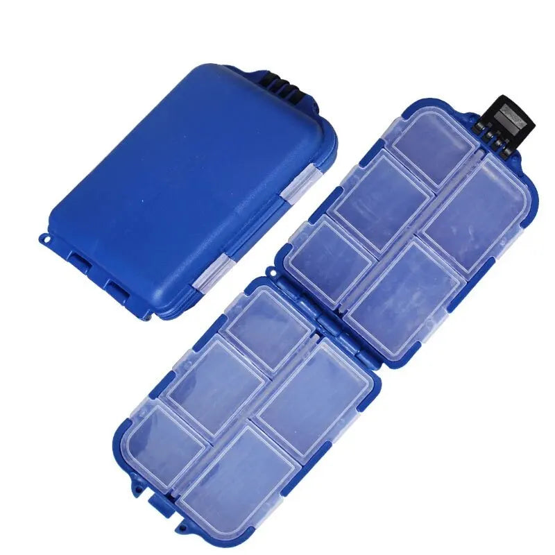 ABS Material Fish Accessories Box 38.5g Bait Box Portable Storage Box OEM and on Stocks 4 Color High Quality