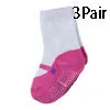 3 Pair Baby Socks Girls Newborn Accessories Anti Slip Dance Kids Toddlers Gift Children Infant Stuff Clothes Bow Cute Clothes