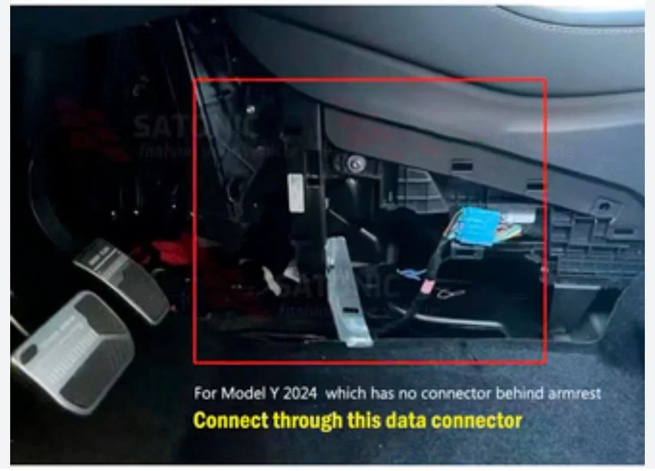 New Style 8.66 Inches Rear Display Android 13 WIFI Entertainment Screen 4G+64G Wireles Carplay Andriod Auto for Tesla Model Y 3