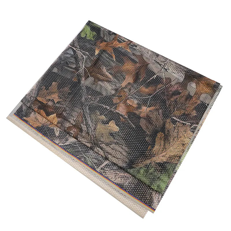 Large Camouflage Scarf Sniper Hunter Mesh Face Scarf Men Riding Cycling Veil Camping Hunting Fishing Hiking Scarves