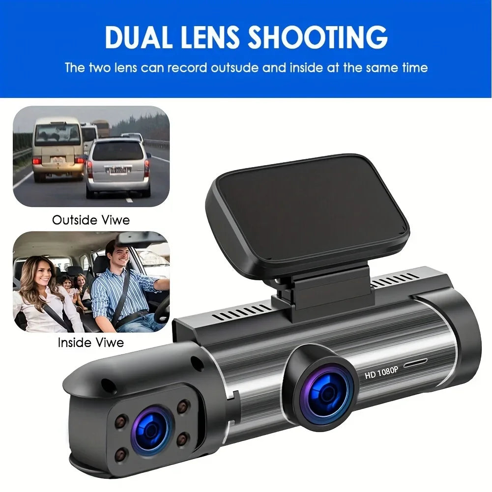 1440P HD WiFi Dash Cam for Car DVR Camera Video Recorder Auto Night Vision WDR Voice Control Wireless 24H Parking Mode