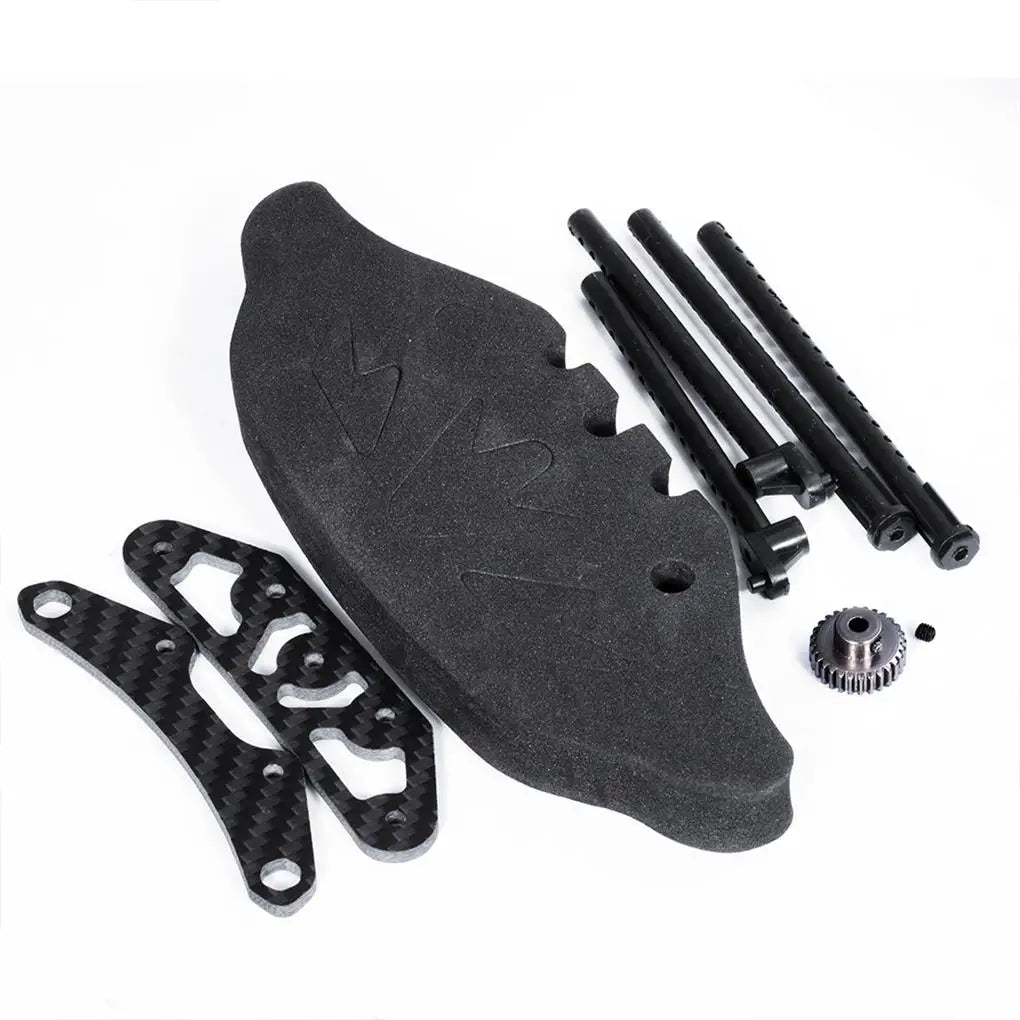 Alloy MR Chassis Frame Set Carbon Fiber Precision Car Frame for Sakura D5 1/10 RC Drift Car Upgrade Parts