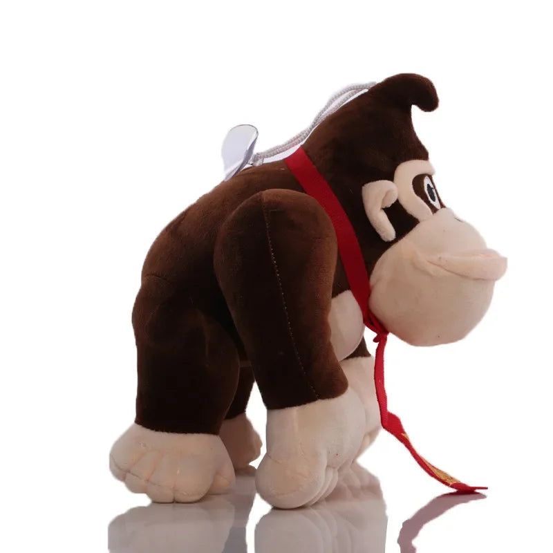 24cm Donkey Kong Plush Toys Cute Monkey Soft Toy Orangutan Plushie Doll Stuffed Animals Gorilla Dolls for Childen Birthday Gifts