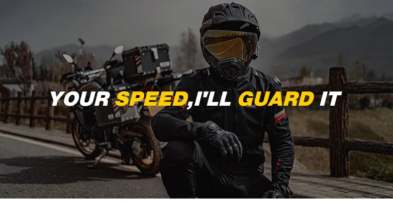 SULAITE Rain Suit Motorcycle Rain Gear Suit for Men & Women Jackets & Pants Reflective Waterproof Breathable Rainsuit