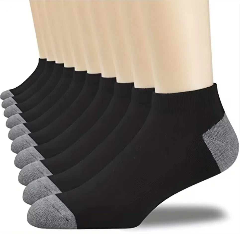 4 Pairs Of Men's Vintage Striped Crew Socks, Thermal Breathable Comfy Socks For Men's Wearing, Autumn & Winter