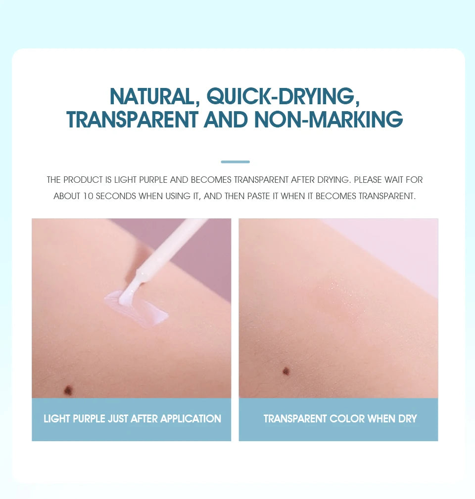 IMAGIC 5ml False Eyelash Extension Glue Waterproof Fast Dry Long Lasting Strong No Irritation Transparent Eyelash Primer Tools