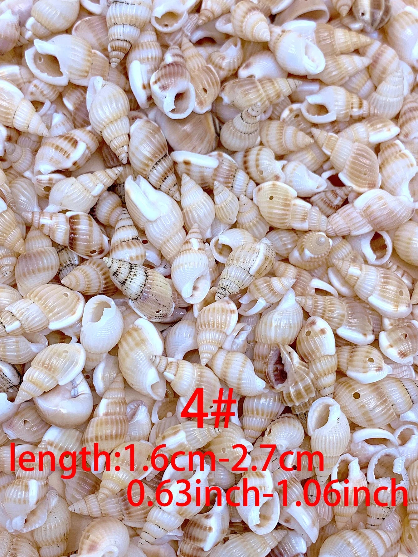 30/60/120pcs natural handmade diy with hole shell suitable for bracelet necklace earrings pendant jewelry accessories