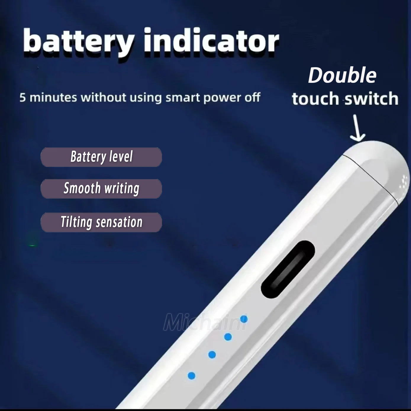 for Xiaomi Pad 6S pen For Samsung Pad without Palm Rejection Tilt,for Honor Redmi Pad Pro pen for All Android Tablet Phone Pen