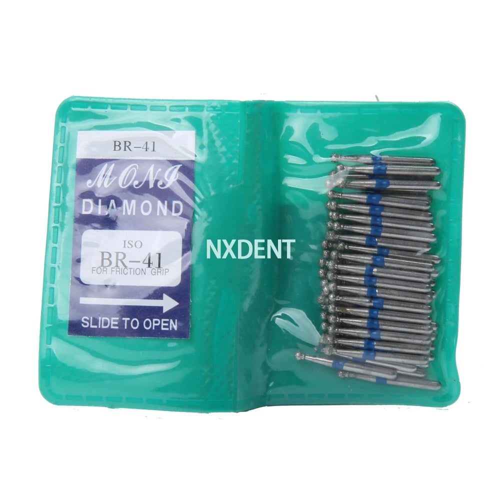 50pcs Dental Teeth Polishing Burs Dental Diamond Polishers for Polishing Smoothing Teeth Polishers