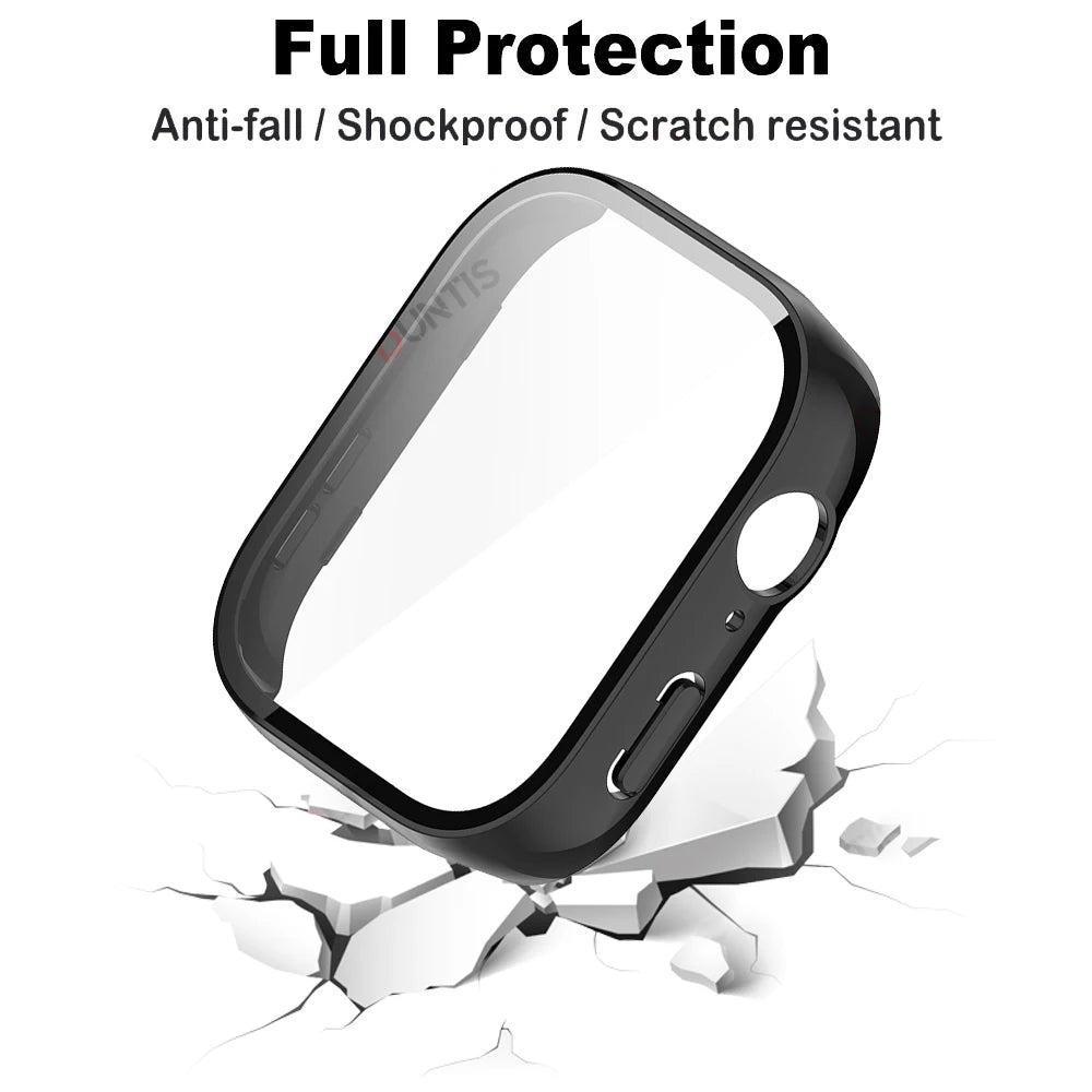 Case+Glass Screen Protector Cases for Huawei Watch Fit 3 All Around Anti-scratch Bumpers Cover for Huawei Fit 3 Accessories