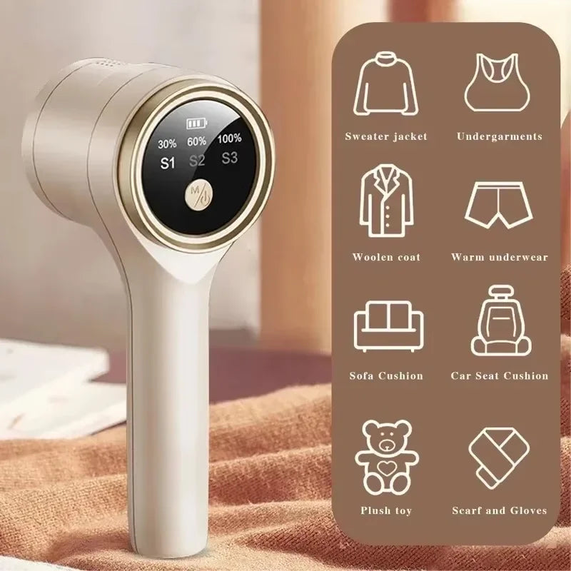 Household Hair Ball Trimmer Lint Remover For Clothes USB Electric Rechargeable Pellet Machine Lint Trimmer Fuzz Sweater Shaver