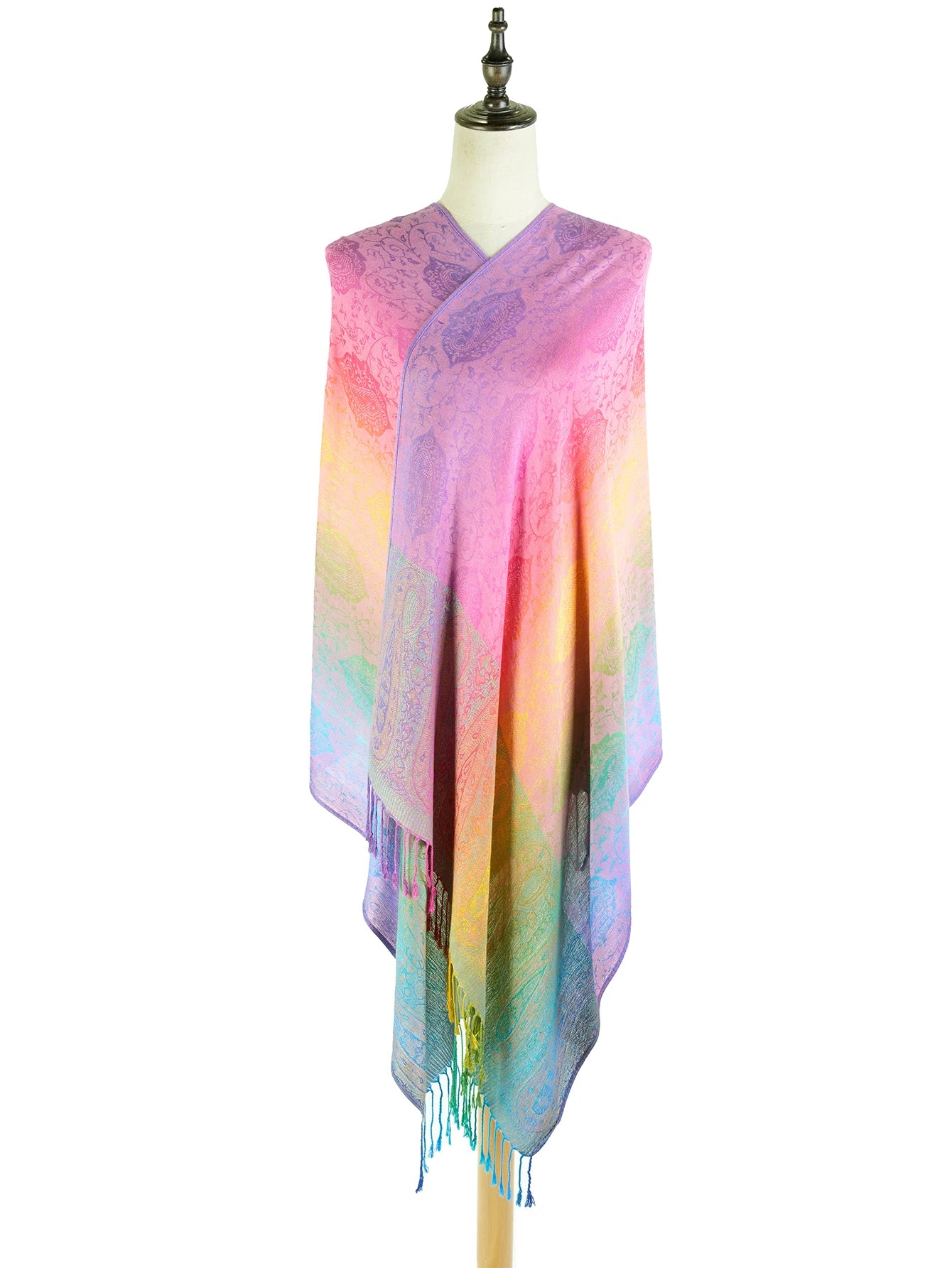 Fashion Women's Silk Scarf Luxury Satin Shawl Wraps pashmina scarf