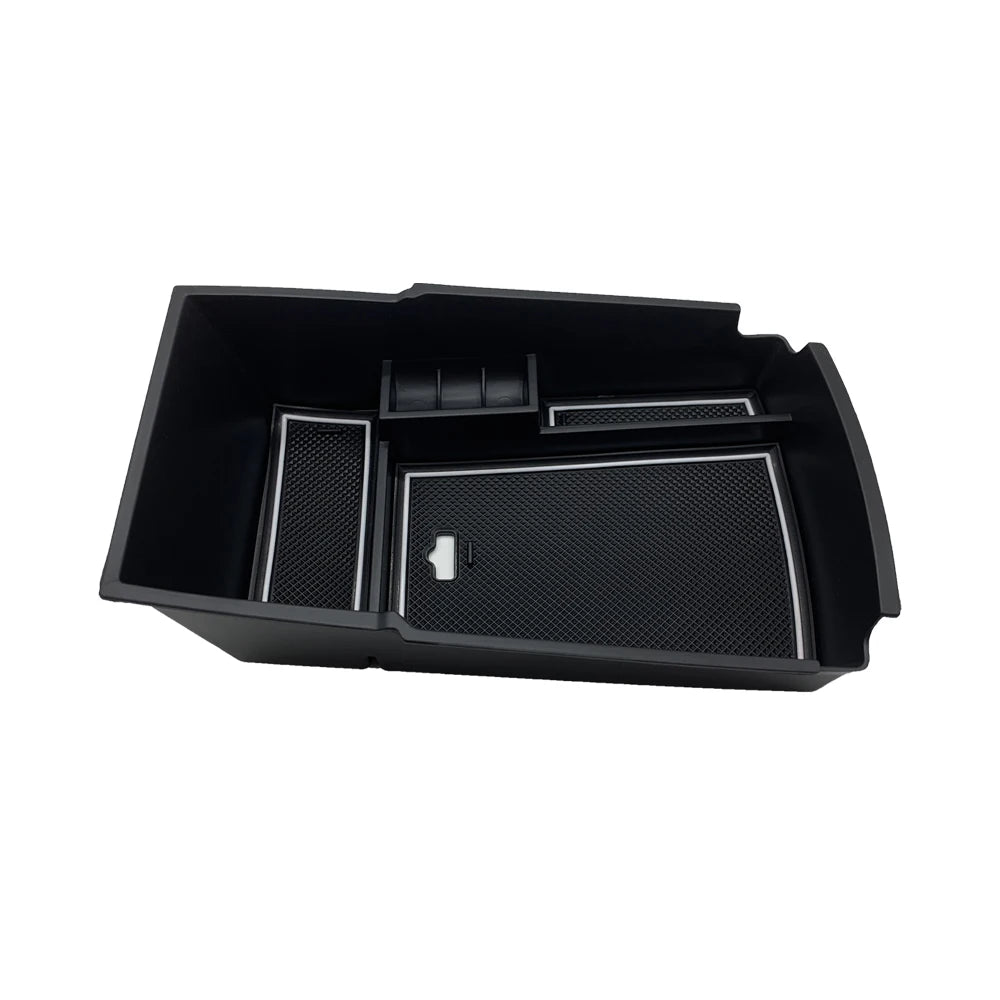 Car Center Console Storage Box Armrest Organizer Tray For Kia Stinger Stowing Tidying