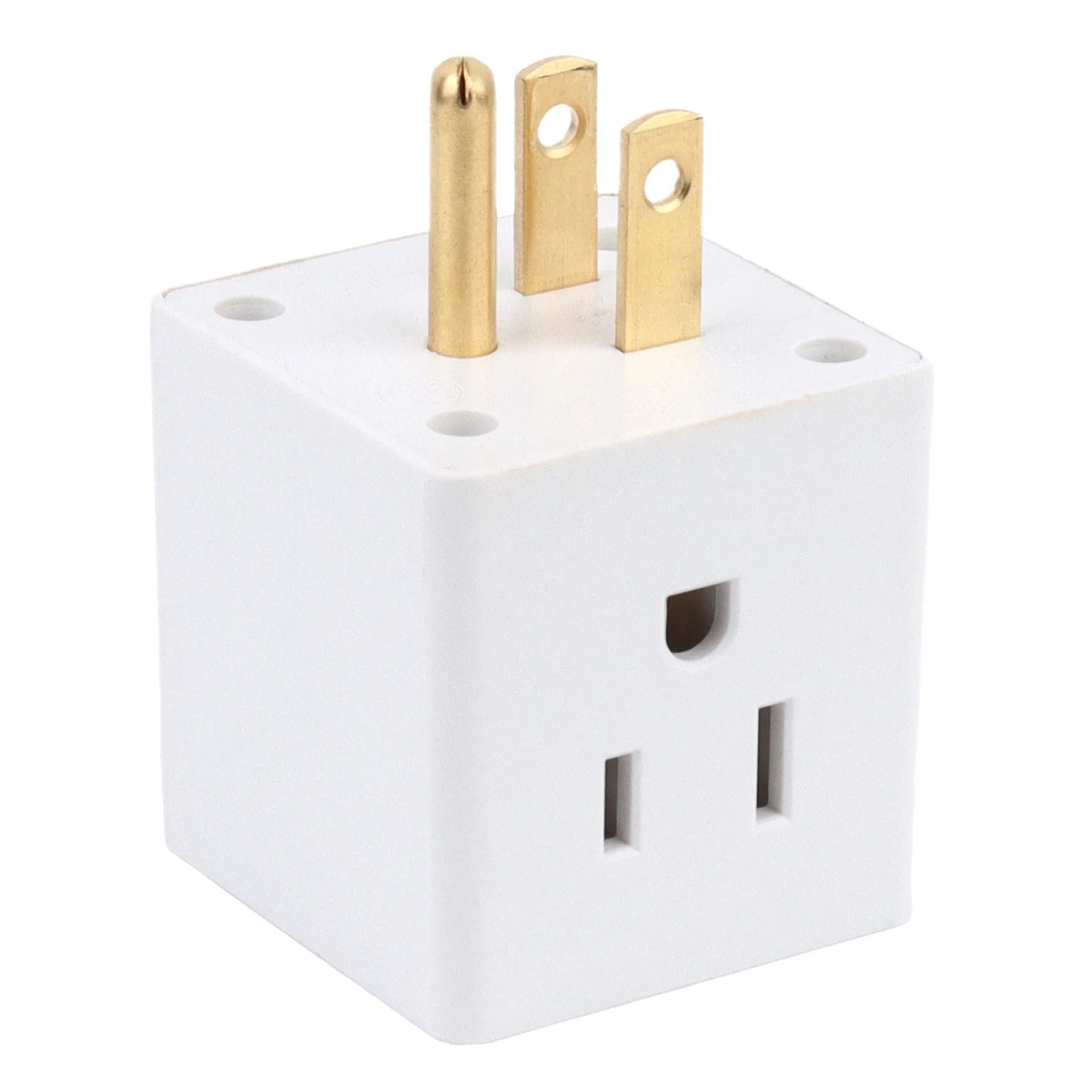 Multiple Plug Outlet Adapter, Multi Plug Outlet Extender, 3 Way Wall Outlet Expander, Small Electrical Outlet Splitter