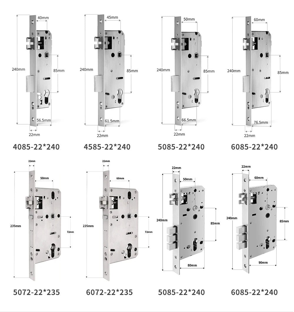 RAYKUBE V1 Adjustable TT Lock/ Tuya Bluetooth Smart Fingerprint Digital Cylinder Lock with APP/Password/RFID Card/Key  unlock