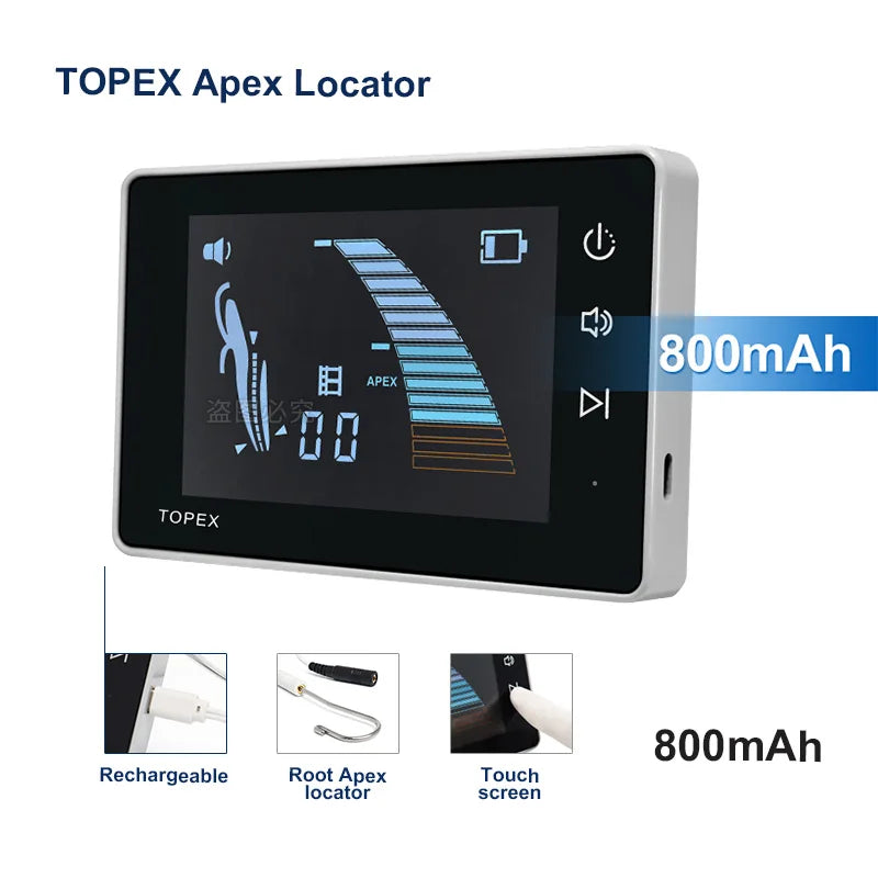Dental Endo Apex Locator Dentistry Endodontics Root Canal Measurement Mini Root Canal Located Instruments Dentistry Tool
