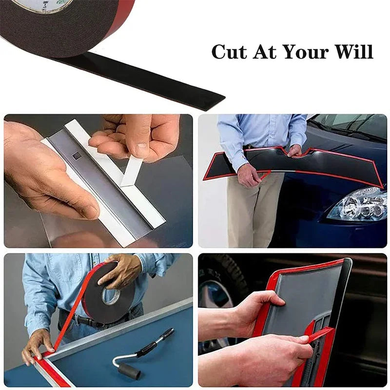 3Meters Strong Double sided Tape Acrylic Foam Adhesive Tape Sticker for Car Home Indoor High temperature