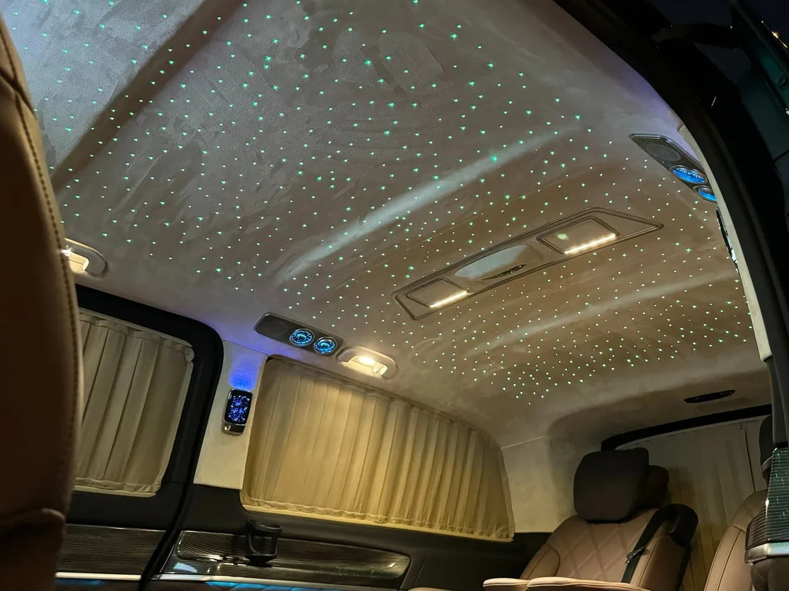 Interior Roof LED Air Conditioning Turbo Vent AC Outlet Trim  For Mercedes Benz V Class EQV Vito Viano Valente Metris W447 V250